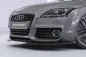 Preview: CSR Frontspoiler | Cup-Spoilerlippe mit ABE für Audi TT (8J) S-Line CSL932-M Carbon Look matt strukturiert (keine Lackierung erforderlich)