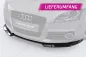 Preview: CSR Frontspoiler | Cup-Spoilerlippe mit ABE für Audi TT (8J) S-Line CSL932-M Carbon Look matt strukturiert (keine Lackierung erforderlich)