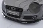Preview: CSR Frontspoiler | Cup-Spoilerlippe mit ABE für Audi TT (8J) S-Line CSL932-L schwarz matt (Lackierung erforderlich)