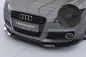 Preview: CSR Frontspoiler | Cup-Spoilerlippe mit ABE für Audi TT (8J) S-Line CSL932-M Carbon Look matt strukturiert (keine Lackierung erforderlich)