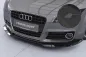 Preview: CSR Frontspoiler | Cup-Spoilerlippe mit ABE für Audi TT (8J) S-Line CSL932-S schwarz matt strukturiert (keine Lackierung erforderlich)