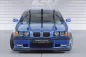 Preview: CSR Frontspoiler | Cup-Spoilerlippe mit ABE für BMW 3er E36 CSL755-C Carbon Look Hochglanz (keine Lackierung erforderlich)
