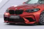 Preview: CSR Frontspoiler | Cup-Spoilerlippe mit ABE für BMW M2 Competition (F87) CSL540-L schwarz matt (Lackierung erforderlich)