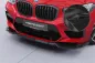 Preview: CSR Frontspoiler | Cup-Spoilerlippe mit ABE für BMW X3 M F97 / X4 M F98 CSL956-G Glossy schwarz Hochglanz (keine Lackierung erforderlich)