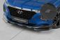 Preview: CSR Frontspoiler | Cup-Spoilerlippe mit ABE für Hyundai Santa Fe (Typ TM) CSL987-S Strukturiert schwarz matt (keine Lackierung erforderlich)