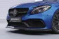 Preview: CSR Frontspoiler | Cup-Spoilerlippe mit ABE für Mercedes-Benz C63/ C63S AMG 205 CSL201-L schwarz matt (Lackierung erforderlich)