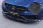 Preview: CSR Frontspoiler | Cup-Spoilerlippe mit ABE für Mercedes-Benz C63/ C63S AMG 205 CSL201-L schwarz matt (Lackierung erforderlich)