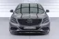 Preview: CSR Frontspoiler | Cup-Spoilerlippe mit ABE für Mercedes-Benz S-Klasse W222/V222 CSL318-S Strukturiert schwarz matt (keine Lackierung erforderlich)