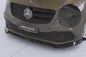 Preview: CSR Frontspoiler | Cup-Spoilerlippe mit ABE für Mercedes-Benz V-Klasse 447 / EQV CSL880-L schwarz matt (Lackierung erforderlich)