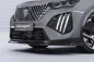 Preview: CSR Frontspoiler | Cup-Spoilerlippe mit ABE für Peugeot 2008 II CSL899-L schwarz matt (Lackierung erforderlich)