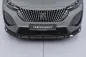 Preview: CSR Frontspoiler | Cup-Spoilerlippe mit ABE für Peugeot 2008 II CSL899-L schwarz matt (Lackierung erforderlich)