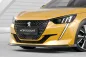 Preview: CSR Frontspoiler | Cup-Spoilerlippe mit ABE für Peugeot 208 II GT / GT-Line CSL811-S schwarz matt strukturiert (keine Lackierung erforderlich)