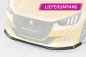 Preview: CSR Frontspoiler | Cup-Spoilerlippe mit ABE für Peugeot 208 II GT / GT-Line CSL811-S schwarz matt strukturiert (keine Lackierung erforderlich)