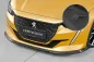 Preview: CSR Frontspoiler | Cup-Spoilerlippe mit ABE für Peugeot 208 II GT / GT-Line CSL811-L schwarz matt (Lackierung erforderlich)
