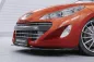 Preview: CSR Frontspoiler | Cup-Spoilerlippe mit ABE für Peugeot RCZ CSL761-L Lackierung erforderlich (schwarz matt)