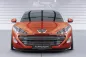 Preview: CSR Frontspoiler | Cup-Spoilerlippe mit ABE für Peugeot RCZ CSL761-C Carbon Look glänzend (keine Lackierung erforderlich)