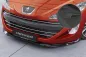 Preview: CSR Frontspoiler | Cup-Spoilerlippe mit ABE für Peugeot RCZ CSL761-L Lackierung erforderlich (schwarz matt)