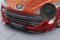 Preview: CSR Frontspoiler | Cup-Spoilerlippe mit ABE für Peugeot RCZ CSL761-M Carbon Look matt strukturiert (keine Lackierung erforderlich)