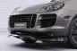 Preview: CSR Frontspoiler | Cup-Spoilerlippe mit ABE für Porsche Cayenne (Typ 9PA) CSL849-C Carbon Look Hochglanz (keine Lackierung erforderlich)