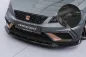 Preview: CSR Frontspoiler | Cup-Spoilerlippe mit ABE für Seat Leon 3 (Typ 5F) Cupra R  CSL885-C Carbon Look Hochglanz (keine Lackierung erforderlich)