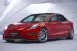 Preview: CSR Frontspoiler | Cup-Spoilerlippe mit ABE für Tesla Model 3 CSL701-G Glossy schwarz glänzend (keine Lackierung erforderlich)