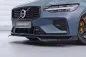 Preview: CSR Frontspoiler | Cup-Spoilerlippe mit ABE für Volvo S60 (3.Gen) CSL939-L Lackierung erforderlich (unlackiert)