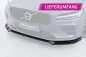 Preview: CSR Frontspoiler | Cup-Spoilerlippe mit ABE für Volvo S60 (3.Gen) CSL939-S Strukturiert schwarz matt (keine Lackierung erforderlich)