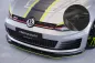Preview: CSR Frontspoiler | Cup-Spoilerlippe mit ABE für VW Golf 7 GTI / GTD CSL338-G Glossy schwarz Hochglanz (keine Lackierung erforderlich)