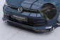 Preview: CSR Frontspoiler | Cup-Spoilerlippe mit ABE für VW Golf 8 CSL940-G Glossy schwarz Hochglanz (keine Lackierung erforderlich)