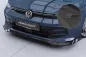 Preview: CSR Frontspoiler | Cup-Spoilerlippe mit ABE für VW Golf 8 CSL940-L Lackierung erforderlich (unlackiert)