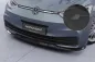 Preview: CSR Frontspoiler | Cup-Spoilerlippe mit ABE für VW ID3 CSL528-S schwarz matt strukturiert (keine Lackierung erforderlich)