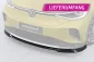 Preview: CSR Frontspoiler | Cup-Spoilerlippe mit ABE für VW ID.4 Pure und Pro CSL816-C Carbon Look Hochglanz (keine Lackierung erforderlich)