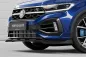 Preview: CSR Frontspoiler | Cup-Spoilerlippe mit ABE für VW T-Roc (Typ A1) R CSL923-C Carbon Look Hochglanz (keine Lackierung erforderlich)