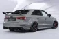 Preview: CSR Heckscheibenblende mit ABE für Audi A3 / S3 / RS3 (8V) Limousine HSB139-G Glossy schwarz Hochglanz (keine Lackierung erforderlich)