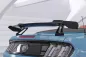 Preview: CSR Schwanenhals Heckflügel mit ABE für Ford Mustang MK6 Cabrio SHF047-D01-C mit Carbon-Flügelbrett
