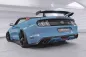 Preview: CSR Schwanenhals Heckflügel mit ABE für Ford Mustang MK6 Cabrio SHF047-D01-C mit Carbon-Flügelbrett