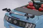 Preview: CSR Schwanenhals Heckflügel mit ABE für Ford Mustang MK6 Cabrio SHF047-D02-C mit Carbon-Flügelbrett