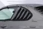 Preview: CSR Seitenscheibenblenden mit ABE für BMW 3er E92 / M3 E92 Coupe SSB038-M Carbon Look matt strukturiert (keine Lackierung erforderlich)