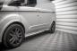 Preview: Maxton Design Seitenschweller Ansatz für Ford Transit Custom ST-Line Mk1 Facelift schwarz Hochglanz