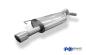 Preview: Fox Endschalldämpfer für VW Golf IV Jubi-Stoßstange – 1x90 mm (Typ 16)