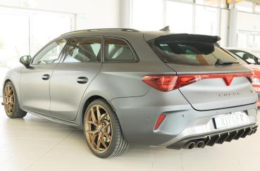 Rieger Heckeinsatz (für Fzg. ohne AHK) für Cupra Leon (KL) ABS schwarz matt (Lackierung erforderlich) Y 00027071