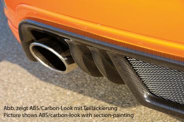 Rieger Heckansatz für Ford Focus 2 ST ABS schwarz matt (Lackierung erforderlich) Y 00034148