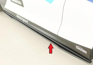 Rieger Seitenschwelleransatz links für BMW 2er F22/ F23 (1C) ABS schwarz matt (Lackierung erforderlich) Y 00035102