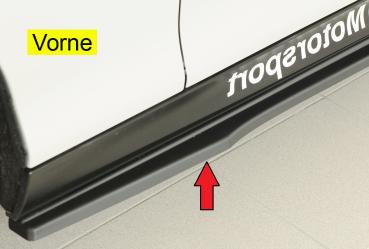 Rieger Seitenschwelleransatz links für BMW 2er F22/ F23 (1C) ABS schwarz matt (Lackierung erforderlich) Y 00035102