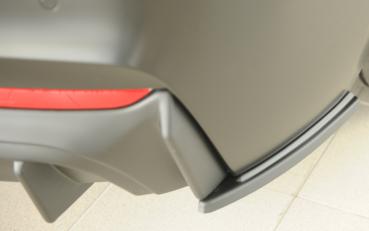 Rieger Heckschürzenansatz seitlich rechts für BMW 2er F22/ F23 (1C) ABS schwarz matt (Lackierung erforderlich) Y 00035107
