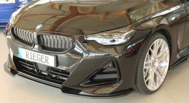 Rieger Spoilerschwert für BMW 2er G42 (G2C) ABS schwarz matt (Lackierung erforderlich) Y 00035111