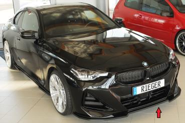 Rieger Spoilerschwert für BMW 2er G42 (G2C) ABS schwarz matt (Lackierung erforderlich) Y 00035111