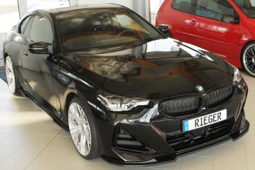 Rieger Spoilerschwert für BMW 2er G42 (G2C) ABS schwarz matt (Lackierung erforderlich) Y 00035111
