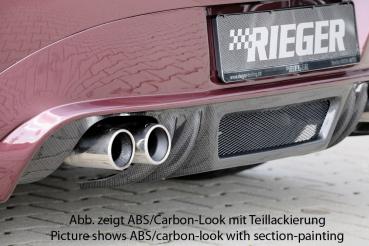 Rieger Heckansatz für BMW Z4 (E85) ABS schwarz matt (Lackierung erforderlich) K 00050509