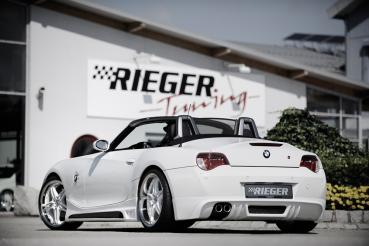 Rieger Heckansatz für BMW Z4 (E85) ABS schwarz matt (Lackierung erforderlich) K 00050512